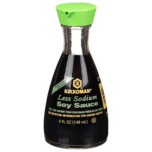 Kikkoman Soy Sauce, Less Sodium