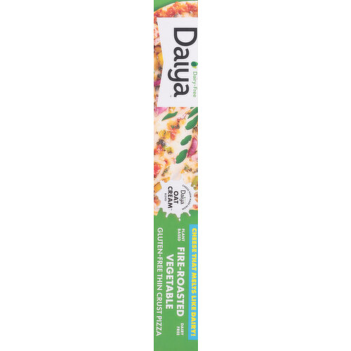 Daiya Pizza, Gluten-Free, Thin Crust, Fire-Roasted Vegetable