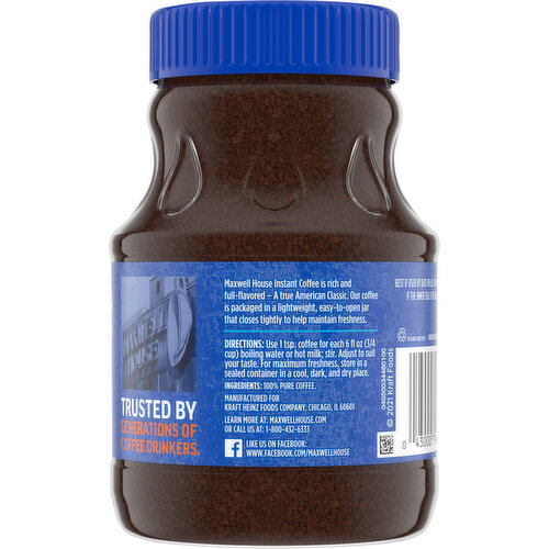 Maxwell House Instant Coffee, Medium, Original Roast