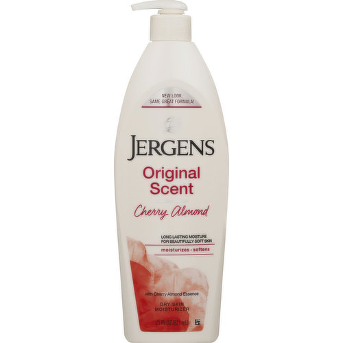 Jergens Moisturizer, Dry Skin, Cherry Almond, Original Scent