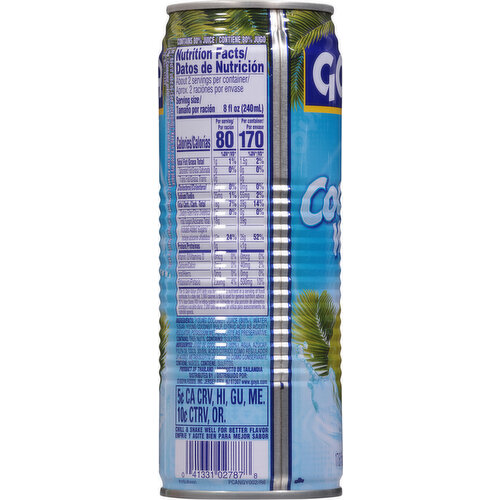 Goya Coconut Water with Pulp