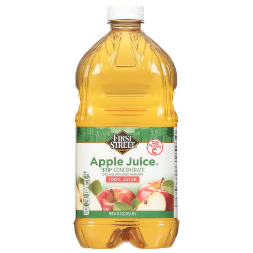 First Street 100% Juice, Apple