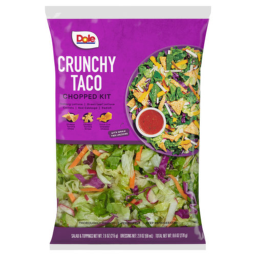 Dole Chopped Kit, Crunchy Taco