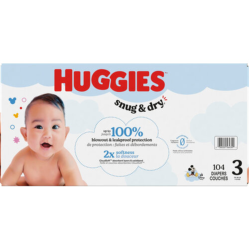 Huggies Diaper, Disney Baby, 3 (16-28 lb)