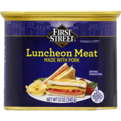 First Street Luncheon Meat