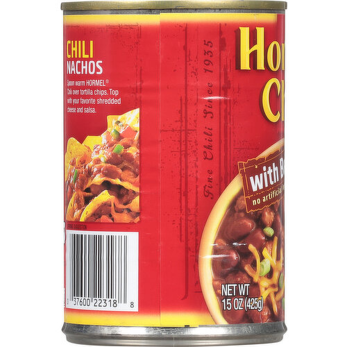 Hormel Chili with Beans