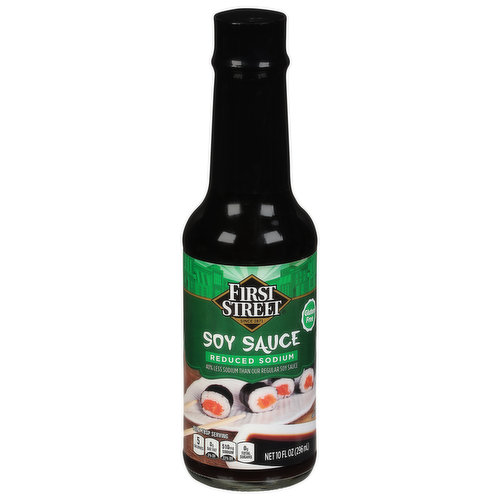 First Street Soy Sauce, Reduced Sodium