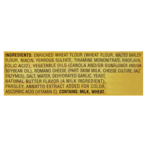 New York Croutons, Texas Toast, Cheese & Garlic