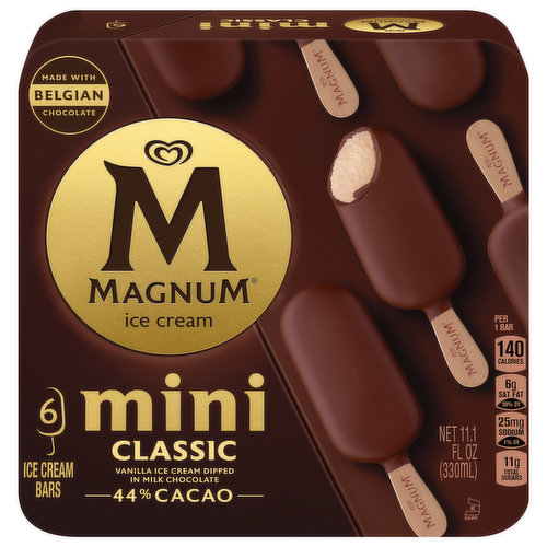 Magnum Ice Cream Bars, Classic, Mini