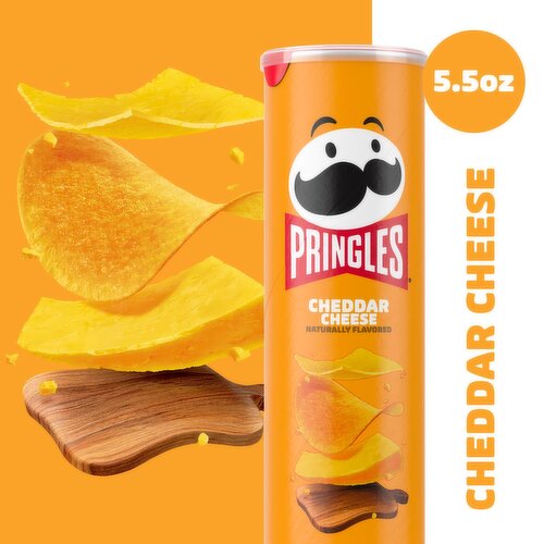 Pringles Potato Crisps Chips, Cheddar Cheese