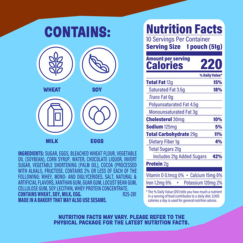 Entenmann's Fudge Mini Brownies, Value Pack, 10 packs, 18 oz