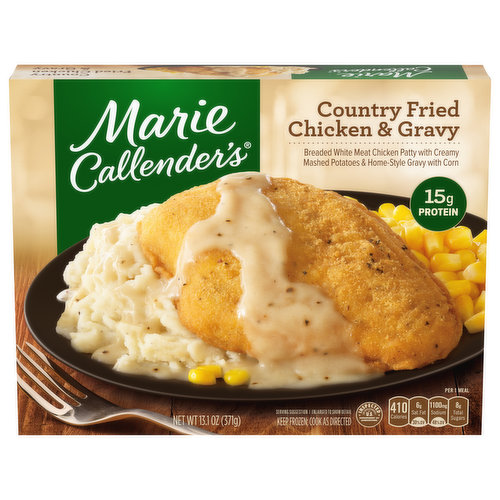 Marie Callender's Country Fried Chicken & Gravy Frozen Meal