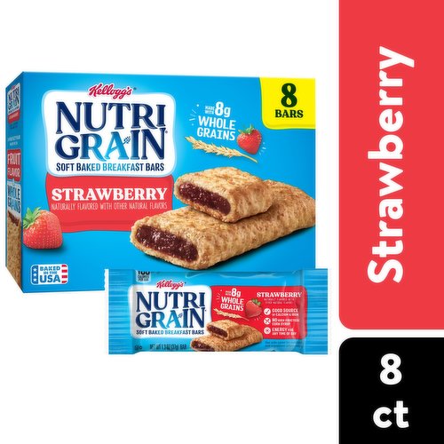 Nutri Grain Soft Baked Breakfast Bars, Strawberry