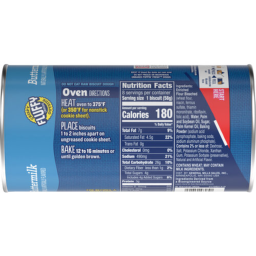 Pillsbury Southern Homestyle Buttermilk Biscuits