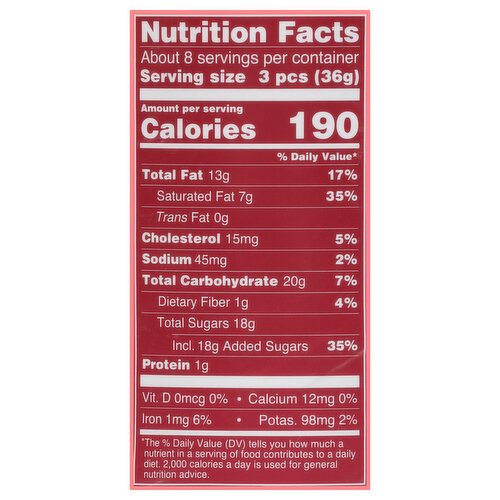 Brown & Haley Buttercrunch Toffee, Dark Roca