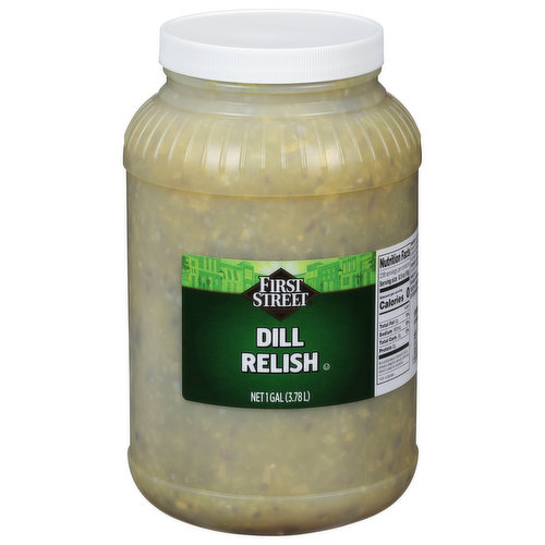 First Street Pickles, Dill Relish