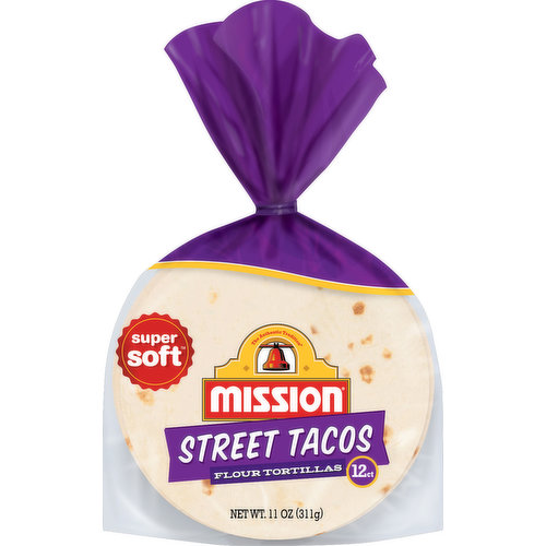 Mission Flour Tortillas, Street Tacos