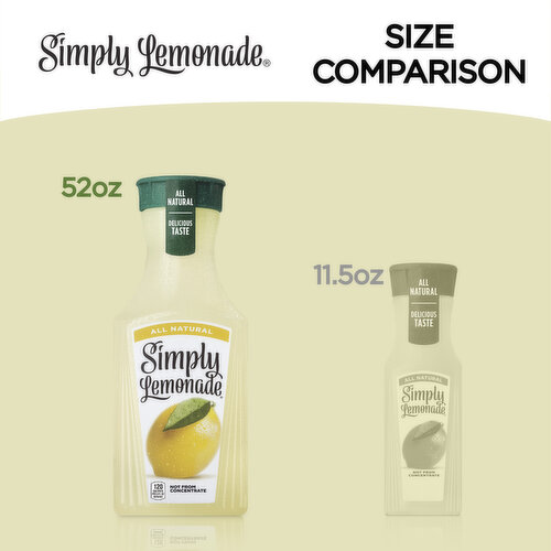 Simply  Lemonade, All Natural Non-Gmo