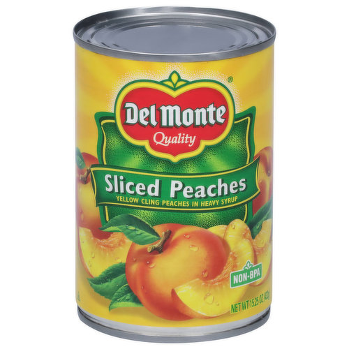 Del Monte Sliced Peaches