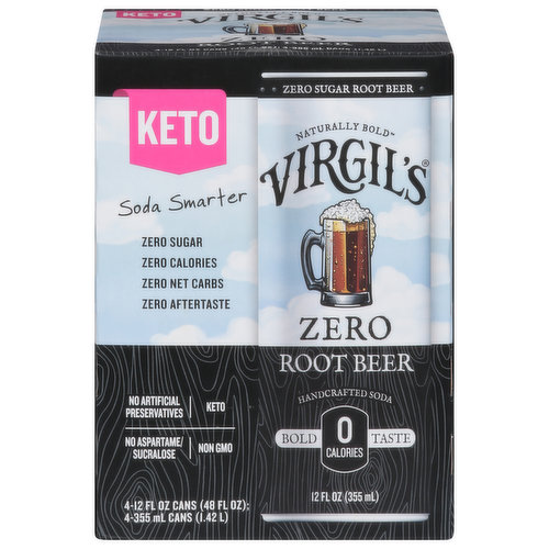 Virgil's Root Beer, Zero Sugar