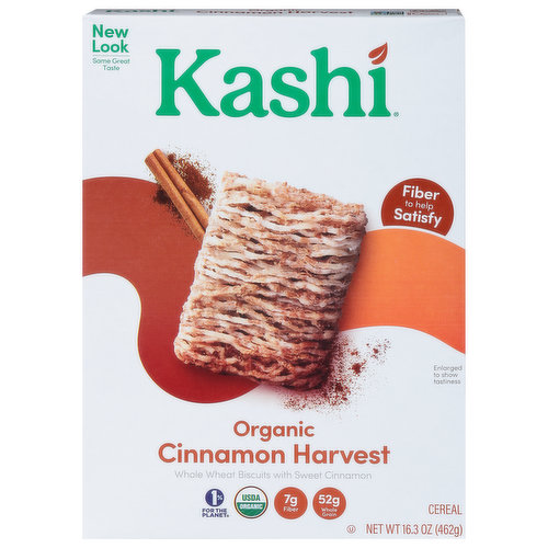 Kashi Cereal, Organic, Cinnamon Harvest