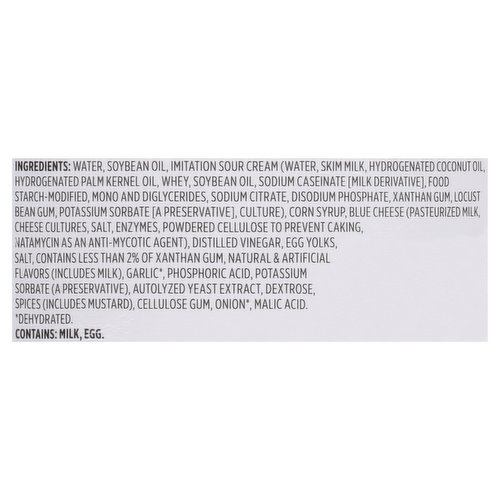 First Street Dressing & Dip, Blue Cheese