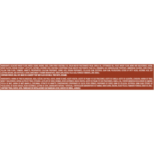 Bimbo Raisin Cinnamon Rolls, Twin Pack, 2 count, 4.23 oz