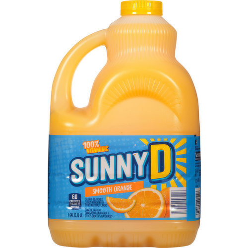 Sunny D Citrus Punch, Smooth Orange
