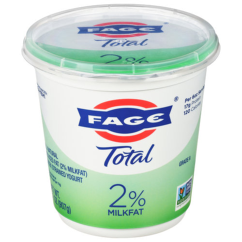 Fage Yogurt, Reduced Fat, Strained, Greek