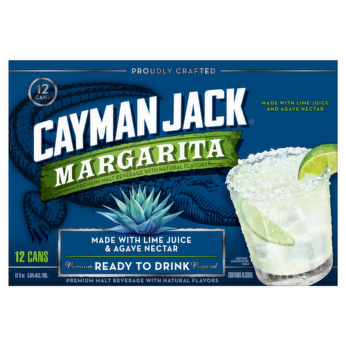 Cayman Jack Malt Beverage, Margarita