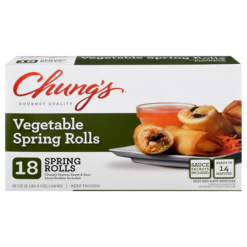 Chung's Spring Rolls, Vegetable