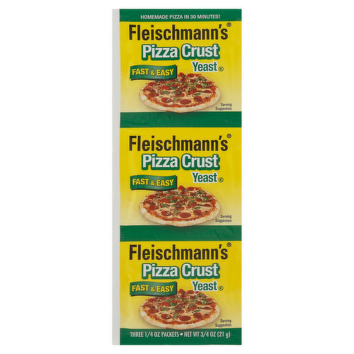 Fleischmann's Yeast, Pizza Crust