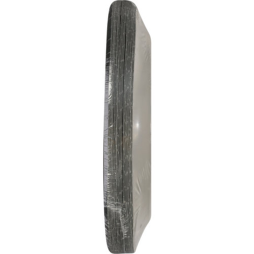 First Street Plates, Black, 10 Inch