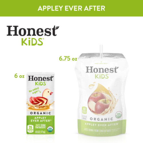 Honest Appley Ever After Cartons, 6 fl oz