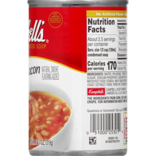 Campbell's Condensed Soup, Bean with Bacon