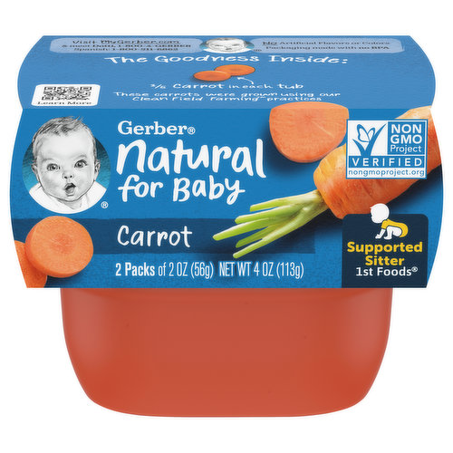 Gerber Carrot, Supported Sitter 1st Foods