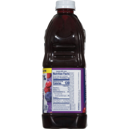Ocean Spray 100% Juice, Cranberry Concord Grape