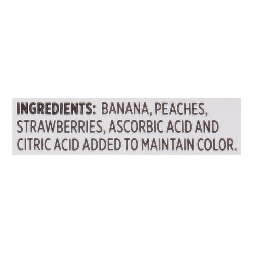 First Street Smoothie Blend, Banana, Peach & Strawberry