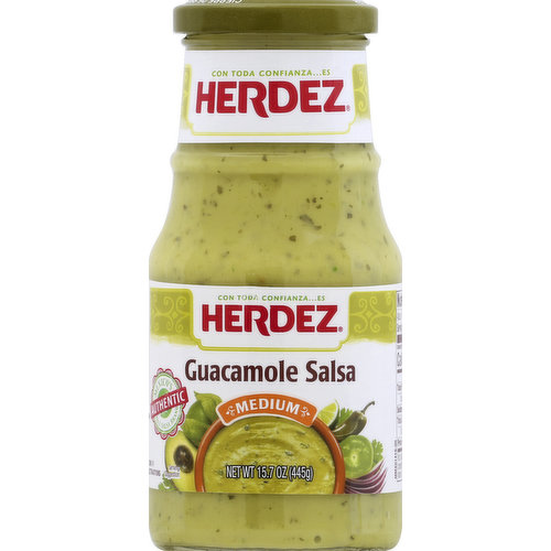 Herdez Salsa Guacamole, Medium