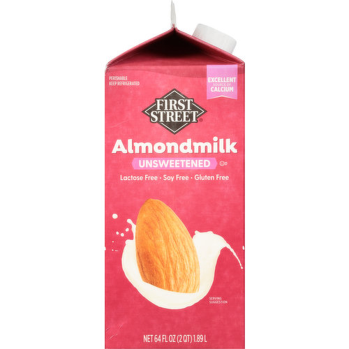 First Street Almondmilk, Unsweetened