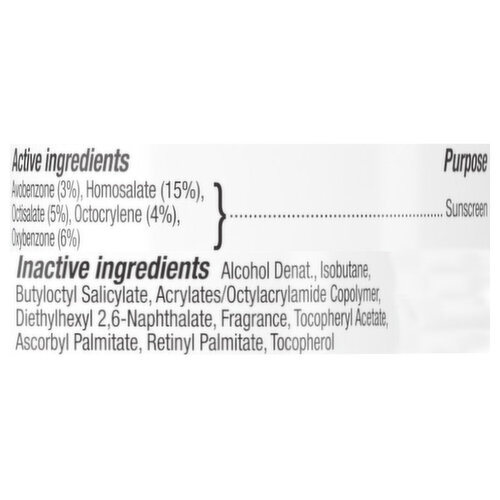 Neutrogena Body Mist Broad Spectrum SPF 70 Sunscreen