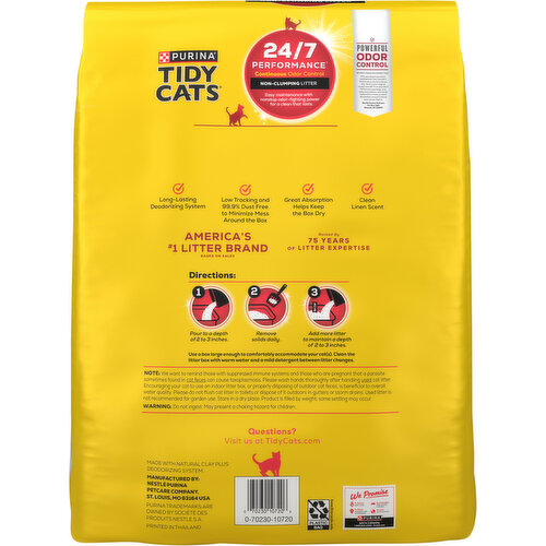 Tidy Cats Non-Clumping Litter