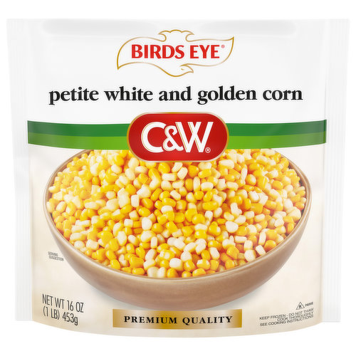 Birds Eye Corn, White and Golden, Petite