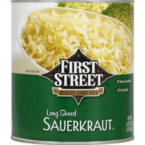 First Street Sauerkraut, Long Shred