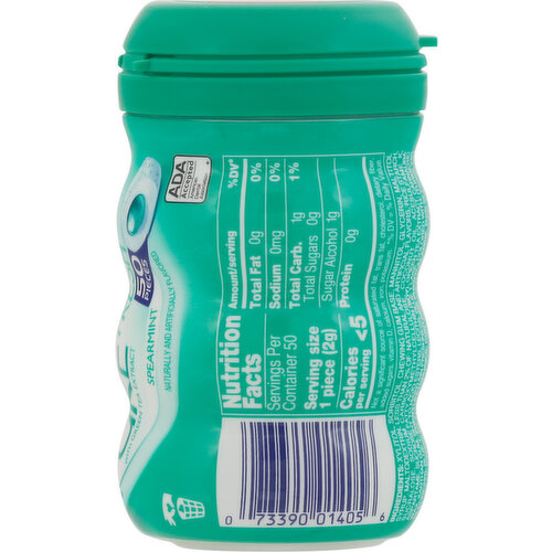 Mentos Gum, Sugarfree, Spearmint