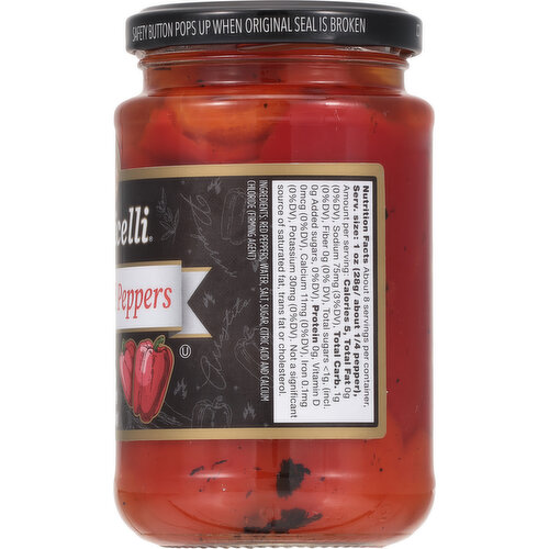 Botticelli Sweet Red Peppers, Fire Roasted