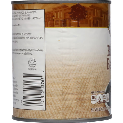 First Street Black Beans