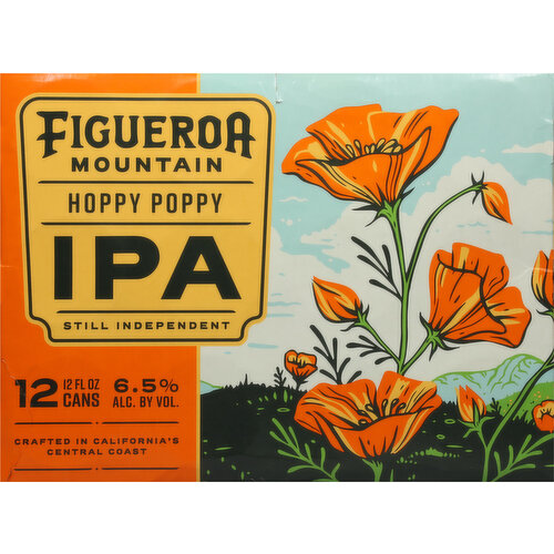 Figueroa Mountain Beer, IPA, Hoppy Poppy