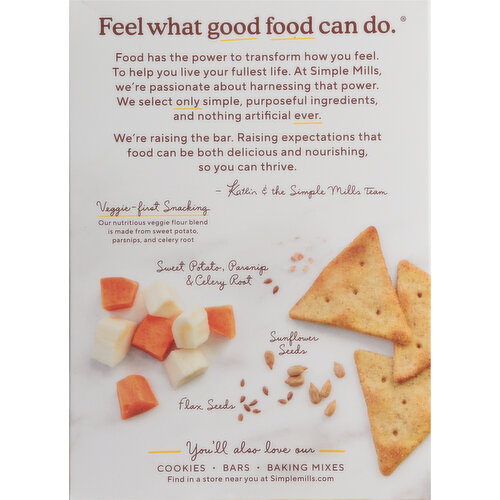 Simple Mills Veggie Flour Himalayan Salt Pita Crackers