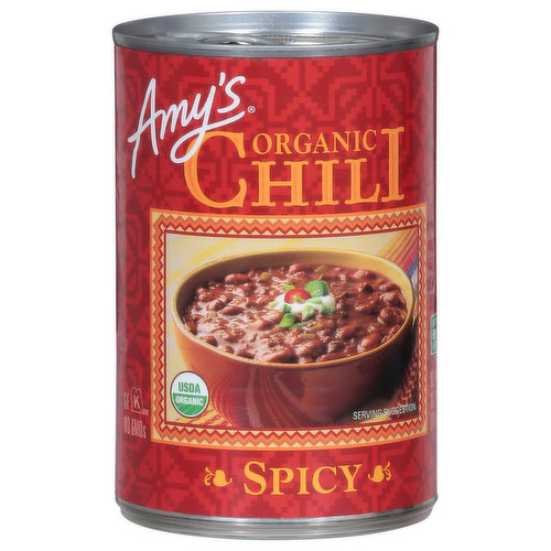 Amy's Chili, Organic, Spicy